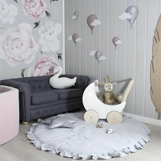 Krabbeldecke / match / tapis pour enfants, gris