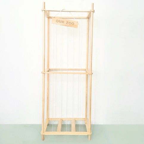 Spielzeugturm/ Regal für Plüschtierchen, Zoo