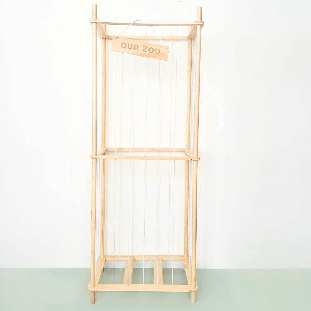 Spielzeugturm/ Regal für Plüschtierchen, Zoo