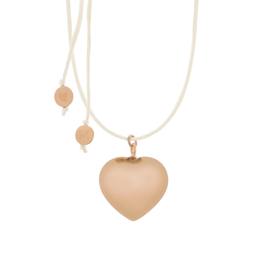 Bola-Kugel / Schwangerschaftskette Sofie, Herz/ Rose
