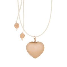 Bola-Kugel / Schwangerschaftskette Sofie, Herz/ Rose