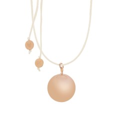 Bola-Kugel / Schwangerschaftskette Sofie, Rose Gold