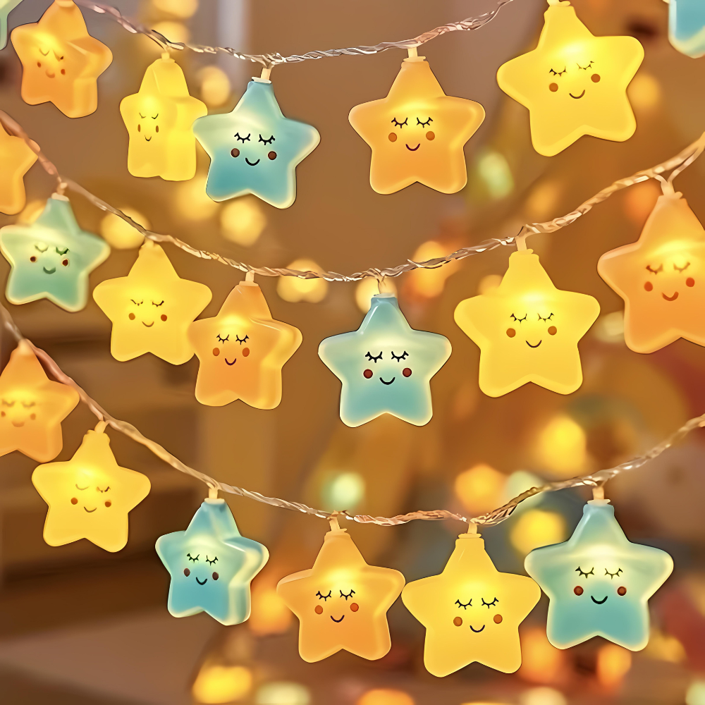 Fairy Lights, Stars - 300 cm