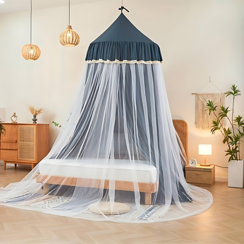 Baldachin/ Betthimmel, gross, Nachtblau