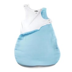 Schlafsack aus Musselin-Baumwolle, Himmelblau