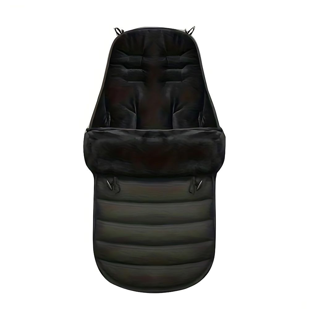 Basic Kinderwagen Fusssack, gross - Schwarz