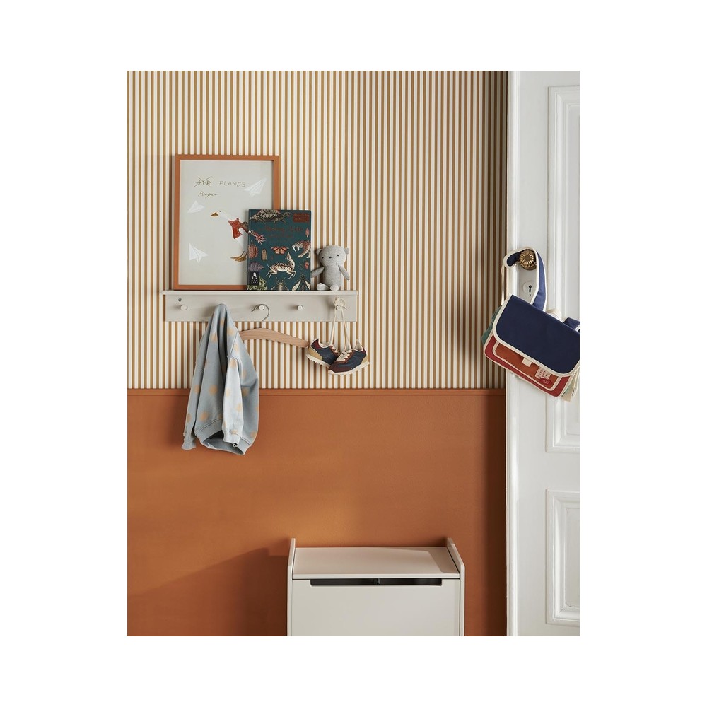 Kids Concept Regal mit Hakenleiste, Lila