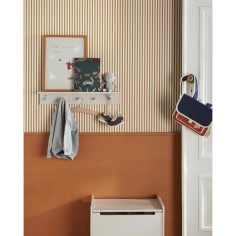 Kids Concept Regal mit Hakenleiste, Lila