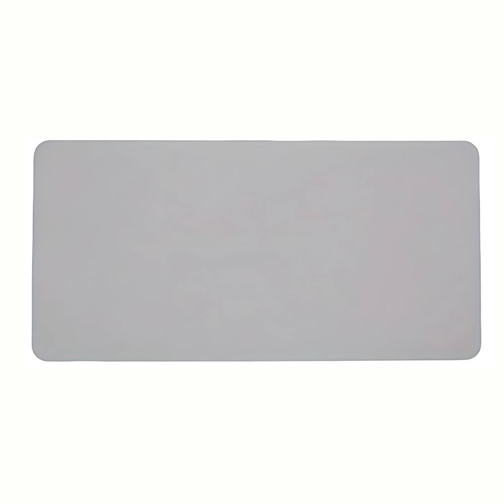 Schreibtischmatte, 80x40 cm, Grau