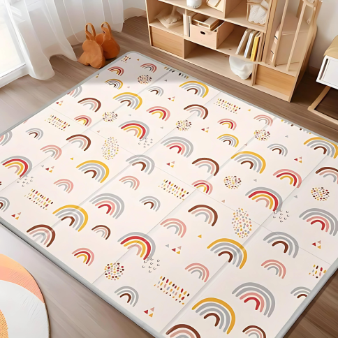 tapis de jeu pliable Rainbow, 200 x 180 cm