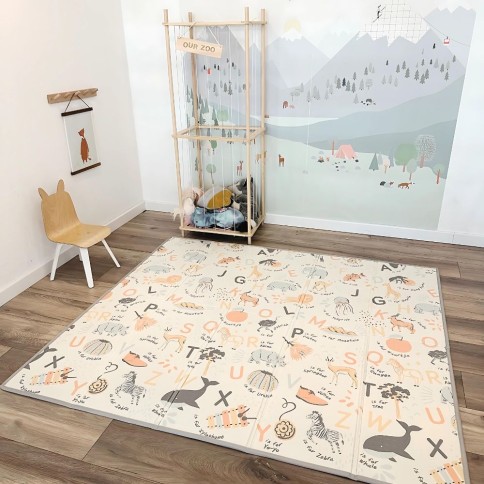 alphabet de jeux pliable, 180 x 120 cm