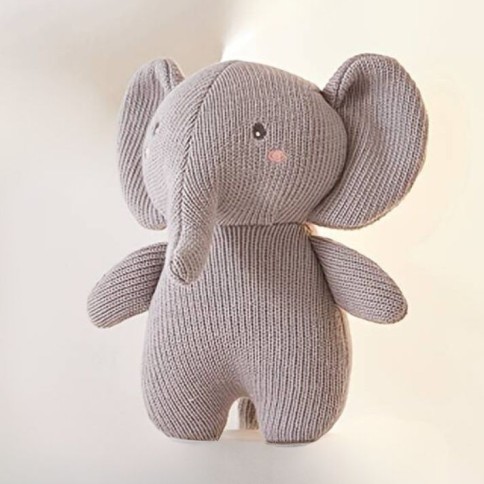 Bear en peluche au crochet, éléphant