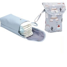 wasserdichte Windeltasche/ Kulturbeutel, Wald