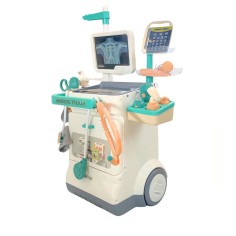 Kinder Arzt/ Doktor Trolley Spielzeug-Set mit Licht- & Soundeffekte