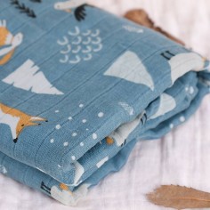 Mulltuch Swaddle, Fox