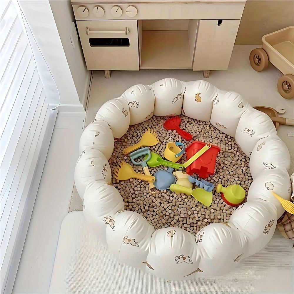 Bechenbad avec 50 balles, lapins