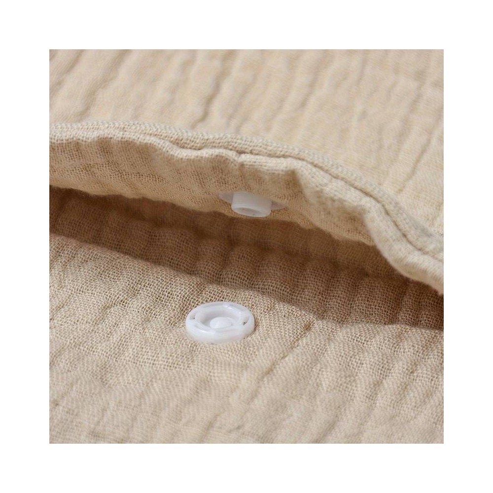 Windeltasche/ Kulturbeutel aus Musselin Baumwolle, Regenbogen