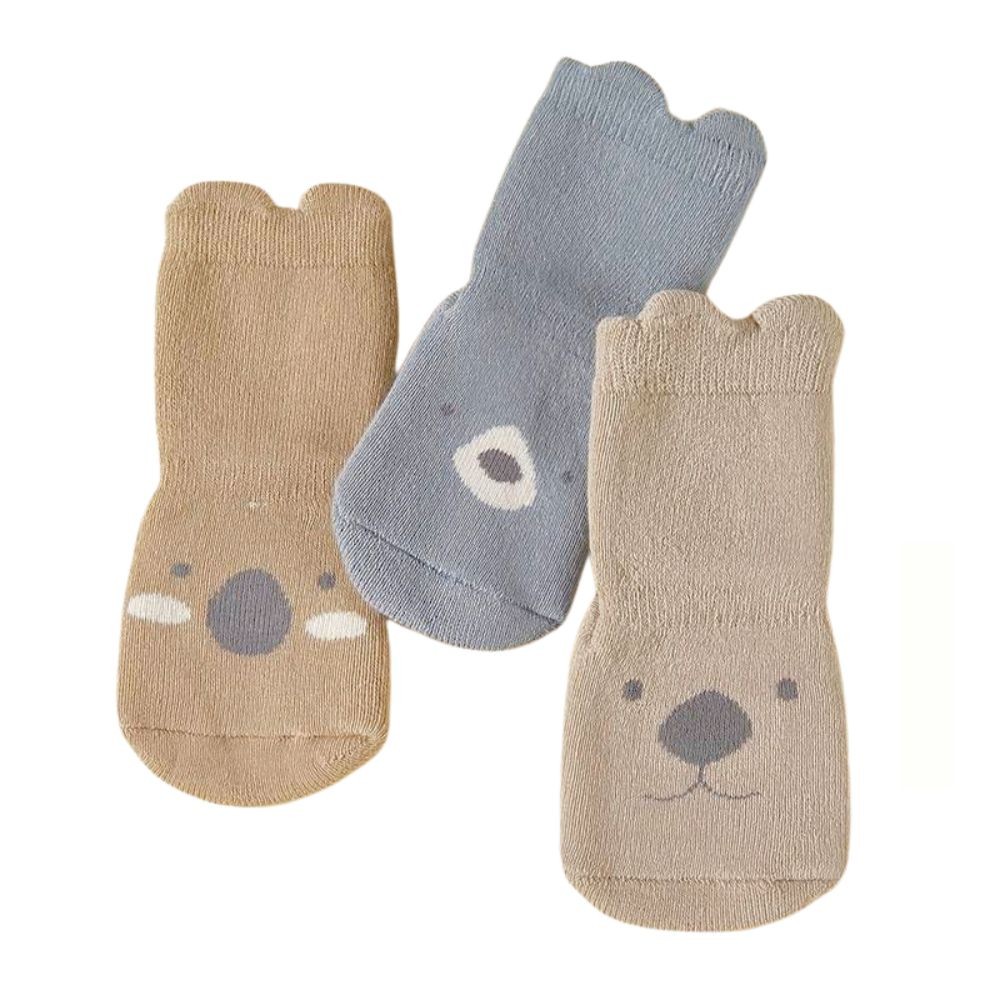 Baby Antirutsch-Socken, 1-3 Jahre, 3er Pack