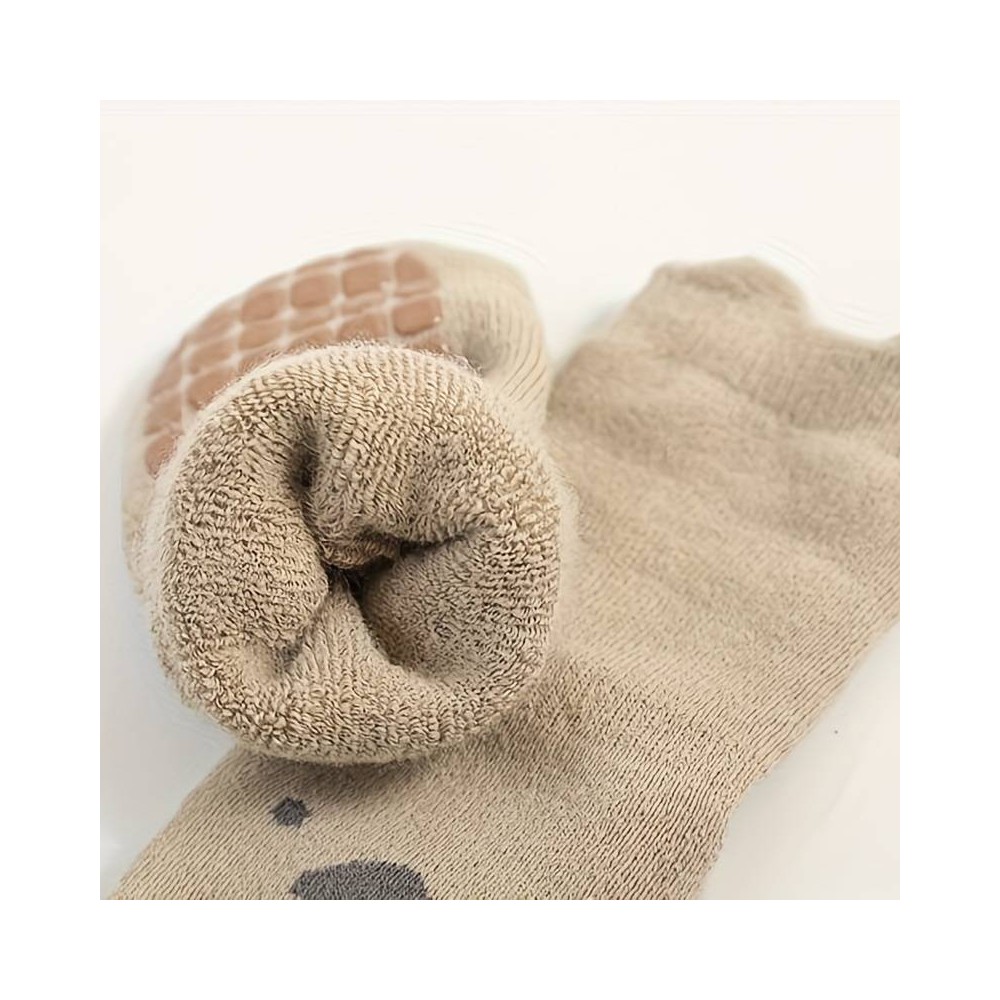 Chaussettes anti-dérapantes bébé, 1-3 ans, 3 pack