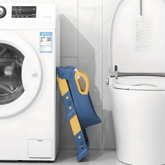 Siège de toilette pour enfants / siège d'entraînement de pot bébé avec échelle
