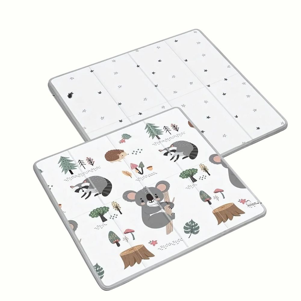 faltbare extra-dicke Spielmatte - Koala, 150 x150 cm