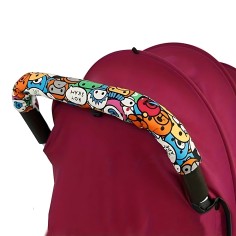 Kinderwagenbügel-Bezug, Monkey