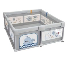 Placez la grille / PLAYPEN, Baleine (120 x 120 cm)