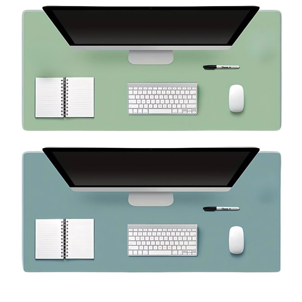 doppelseitige Schreibtischmatte, Ocean/ Mint