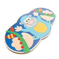 Kinder Holz Balancierbrett, Affe