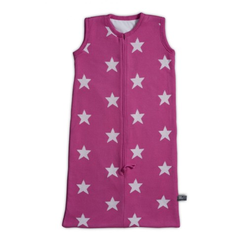 Baby's Only Strick-Schlafsack, Sterne/ Fuchsia 90 cm