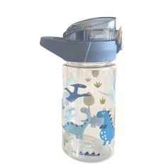 Strohhalm-Flasche, 500 ml, Dino