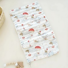 Waschlappen 5-Set aus zweischichtiger Baumwolle, extra-gross