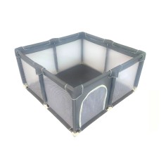 Placez la grille / PLAYPEN, gris (127 x 127 cm)