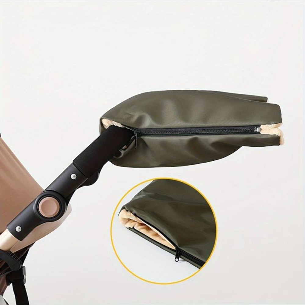 Kinderwagen Handwärmer, Khaki