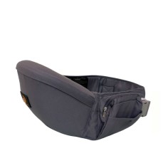 Babytrage Hüftsitz, Grau