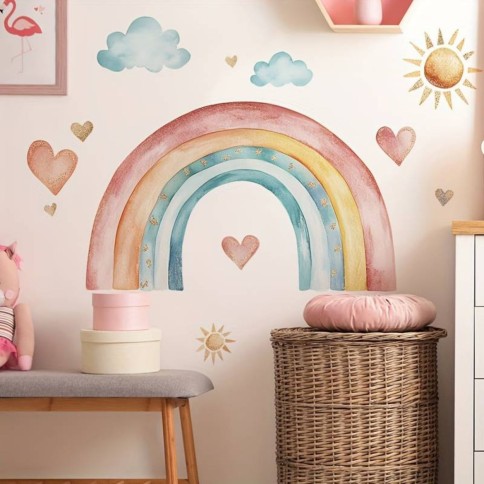 Wandsticker Regenbogen