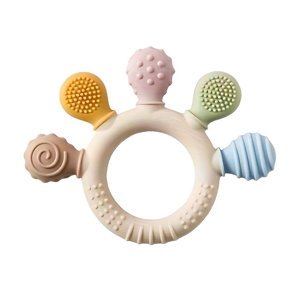 Silikon Beissring Spielring, Multi