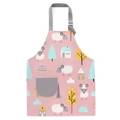 Kinder Schürze, Schäfchen