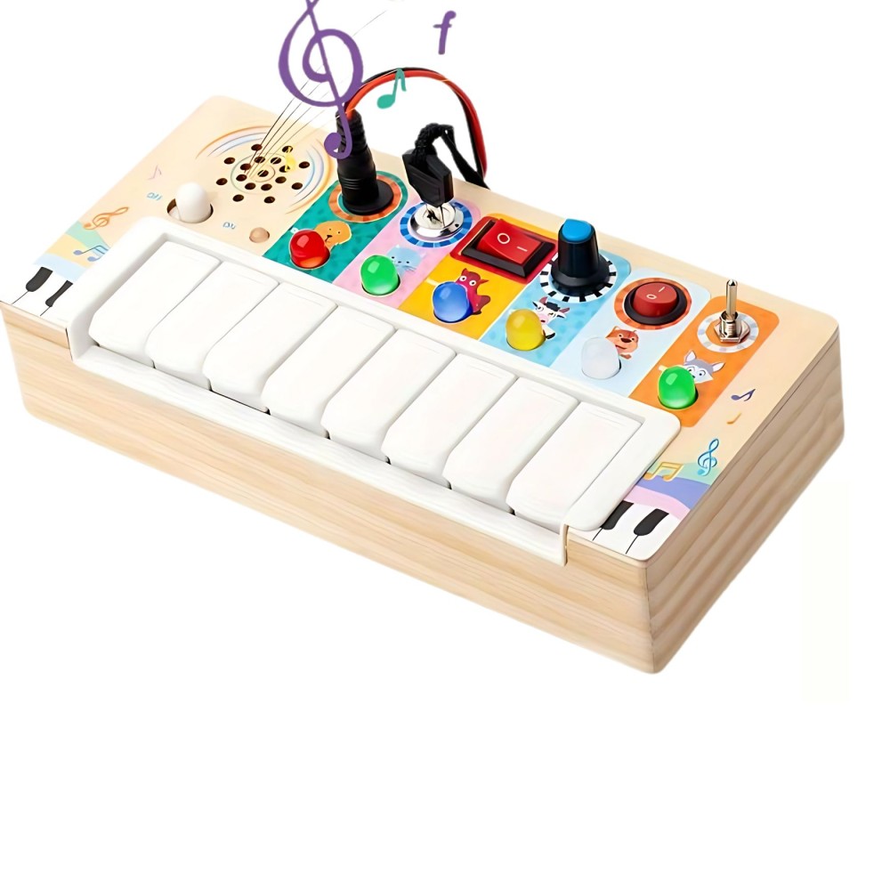 Aktivitätsbrett aus Holz