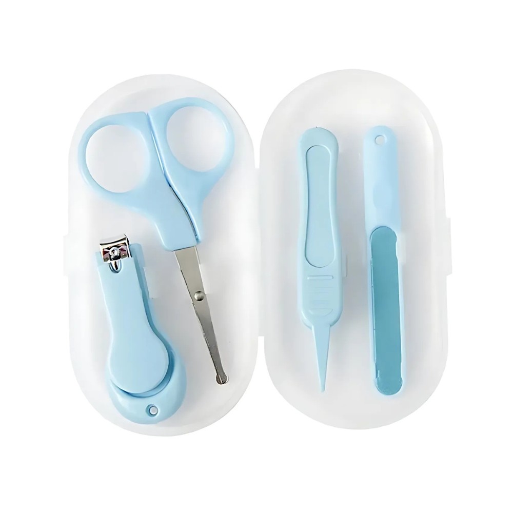 Baby 4-in-1 Nagelpflege-Set, Blau