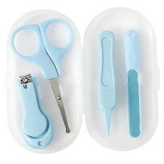 Baby 4-in-1 Nagelpflege-Set, Blau