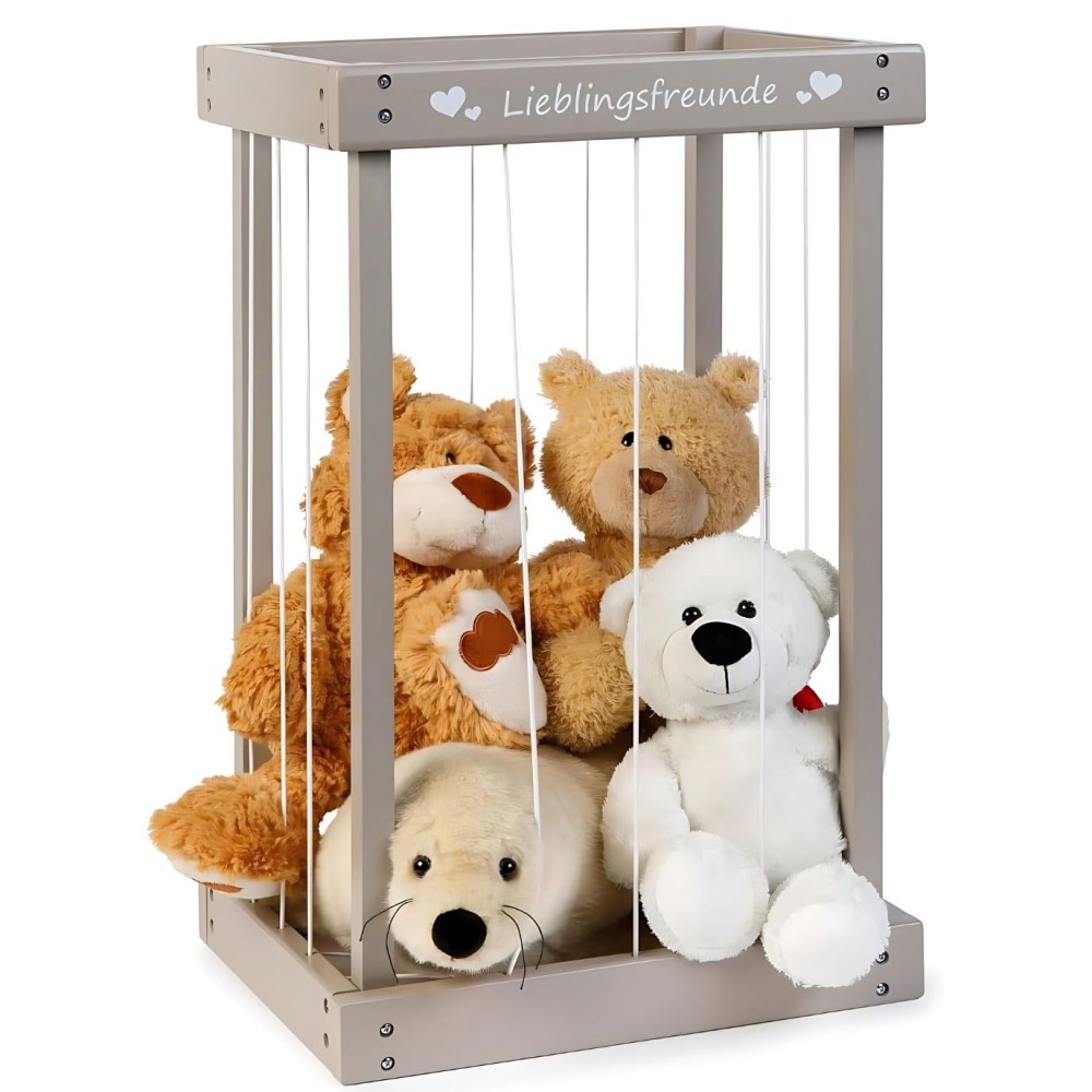 Spielzeug Aufbewahrungsbox/ Plüschtier-Box, Grau