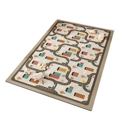 Kinder Teppich, Strassen