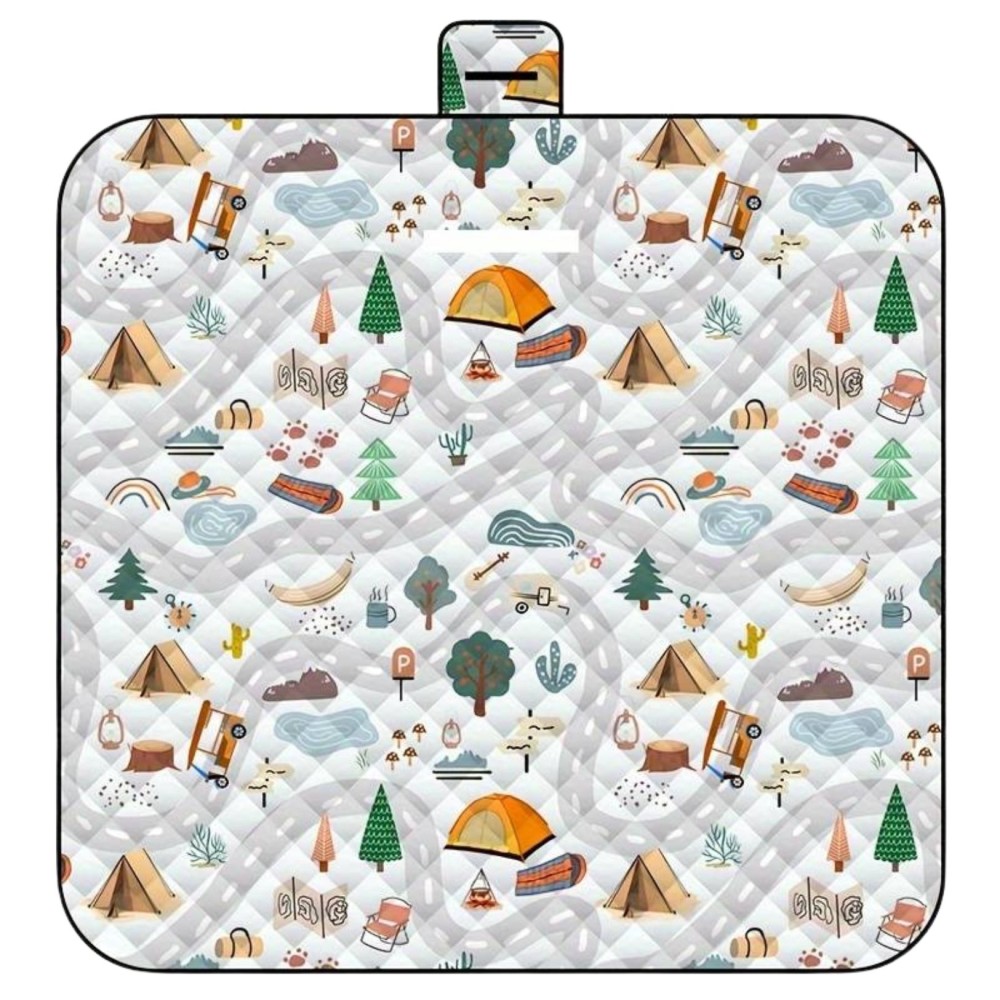 faltbare wasserdichte Spielmatte, Strassen (200 x 200 cm)