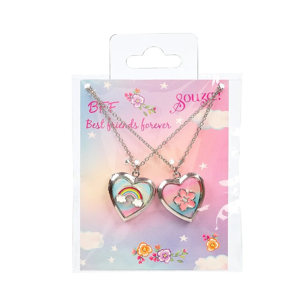 BFF 2 Halsketten, Herzen/ Einhorn