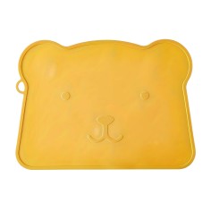 Silikon Tischmatte/ Tischauflage, Bär - Mango