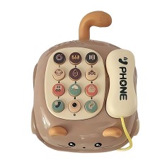 Interaktives Musikauto-Spielzeug mit Katzentelefon