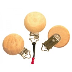 Kinderwagen Holz-Clip, 2 Stück