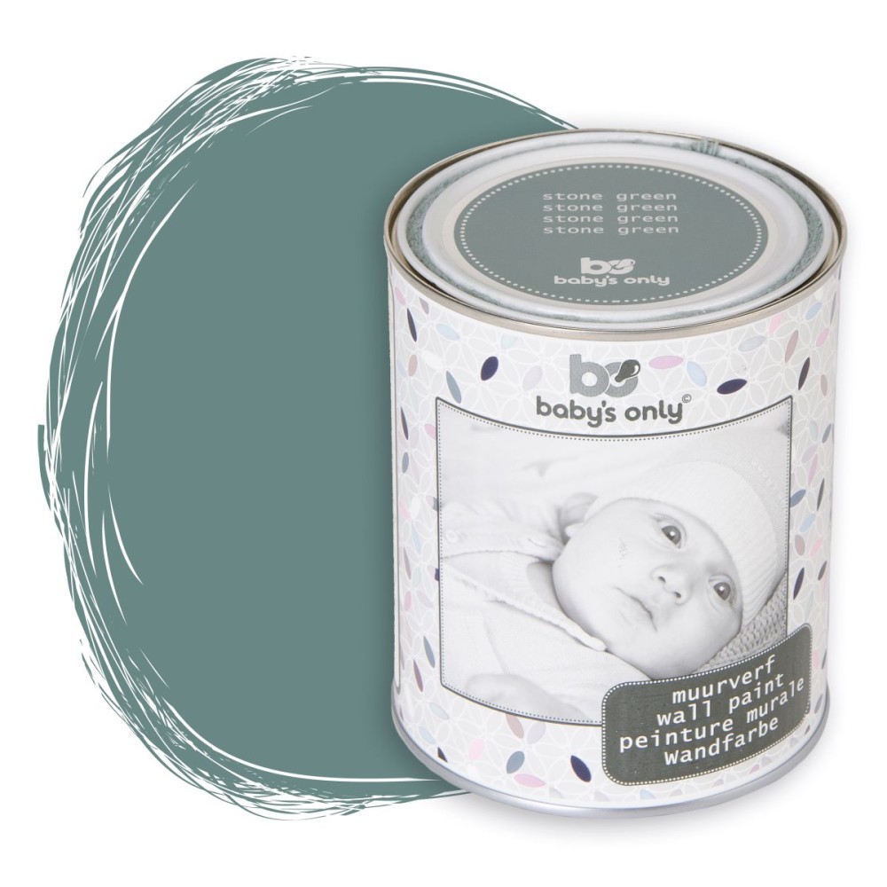 Wandfarbe, Stonegreen (1 Liter)