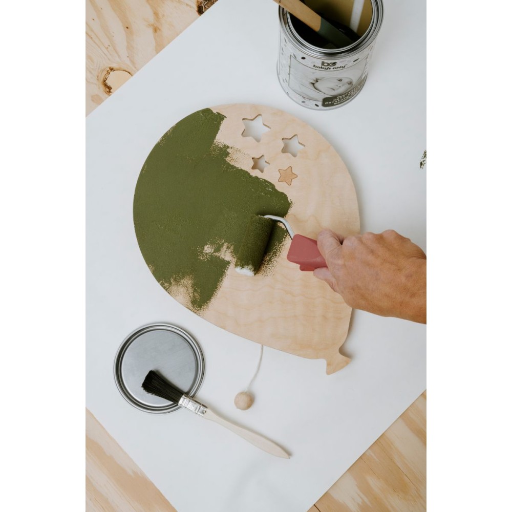 Wandfarbe, Khaki (1 Liter)